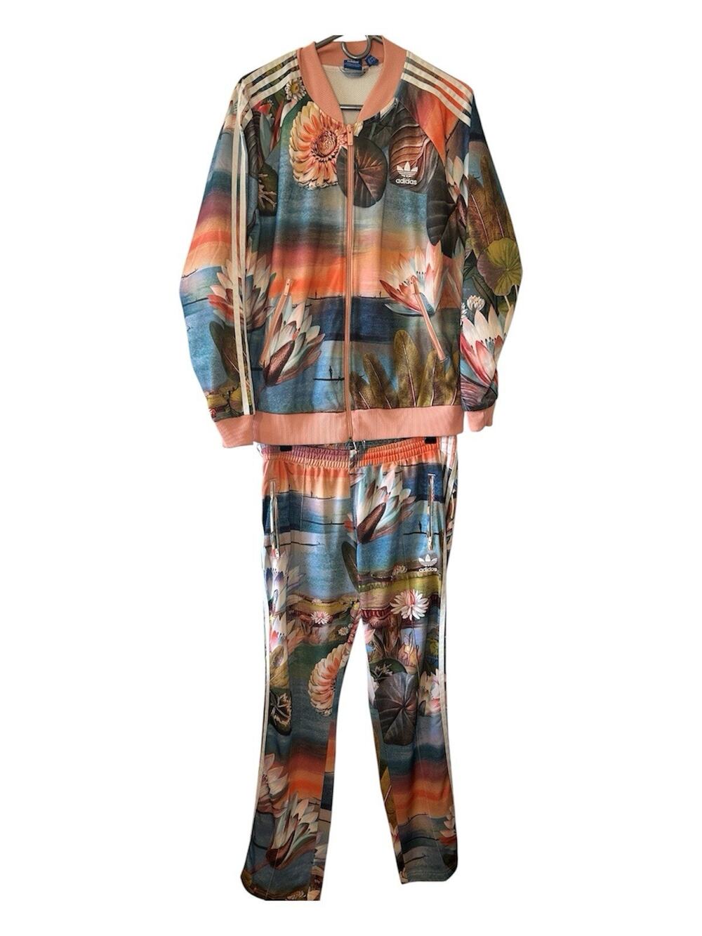 Adidas Originals x Farm Curso D'Agua Jacket Leggings Floral Womens Soccer M